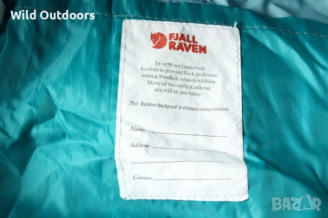 FJALLRAVEN Kanken - раница за еженевно ползване, снимка 4 - Раници - 52039118
