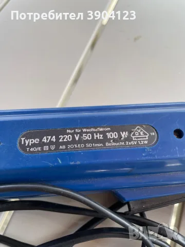 Индукционен поялник 100W, снимка 2 - Поялници и запояване - 55875205