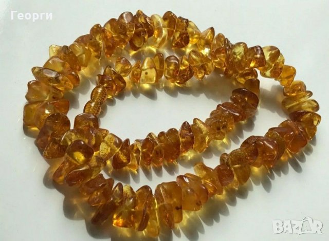 100 % чист висококачествен Балтийски кехлибар 50.32 грама. , снимка 2 - Колиета, медальони, синджири - 29365002