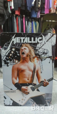 James Hetfield METALLICA -метална табела (плакет), снимка 2 - Китари - 54084988