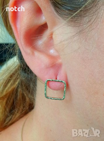 Златни обеци, снимка 7 - Обеци - 37057788