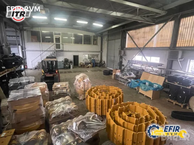 Ходова част - Вериги, Ленивци, Ролки и Звездочки за Булдозери и Багери