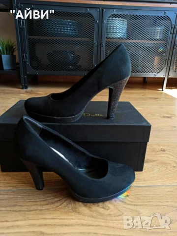 Дамски маркови обувки Marco Tozzi, снимка 8 - Дамски обувки на ток - 53091151