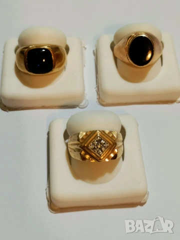 златен пръстен мъжки 52390