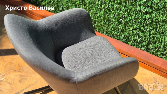 Стилен люлеещ се стол., снимка 4 - Столове - 50893471