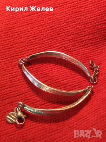 СТИЛНА ВИНТИДЖ АРТ СРЕБЪРНА ГРИВНА СРЕБРО DENMARK 925 S МАРКОВО АВТОРСКО БИЖУ РЪЧНА РАБОТА 49284, снимка 14 - Гривни - 48492685