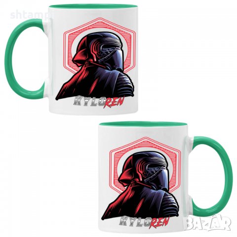 Чаша Star Wars Kylo Ren,Керамична Чаша, Кафе Чай, Игра,Изненада,Подарък,Повод,Празник,Рожден Ден, снимка 2 - Чаши - 38481530