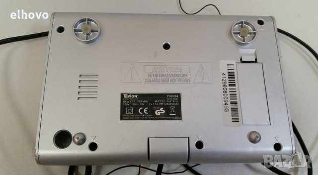Радиочасовник TEVION PUR 284, снимка 6 - Радиокасетофони, транзистори - 30103808