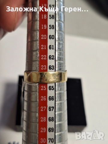 Мъжки златен пръстен - 2,78 гр., снимка 3 - Пръстени - 51642835