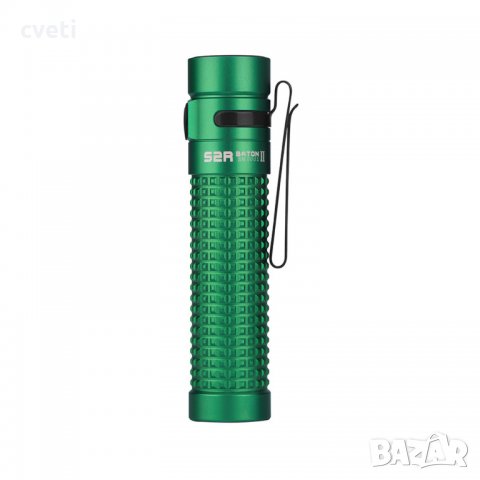 Фенер Olight S2R Baton II 1150lm - лимитирана серия, зелен, снимка 5 - Къмпинг осветление - 29096588