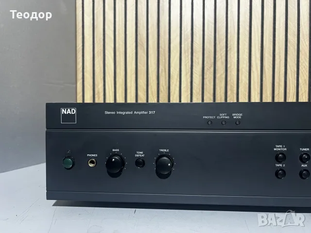 Интегриран усилвател NAD 317, снимка 5 - Ресийвъри, усилватели, смесителни пултове - 56414508