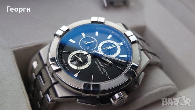 Швейцарски часовник Maurice Lacroix Aikon Chronograph , снимка 4 - Луксозни - 44180431
