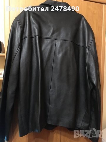 Кожено яке, снимка 4 - Якета - 30799710