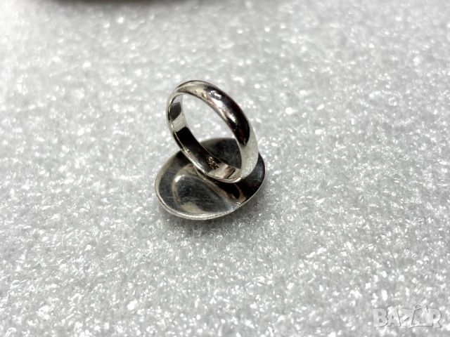 Дамски Сребърен Пръстен (проба 925)- 6,15 грама, снимка 7 - Пръстени - 53254417
