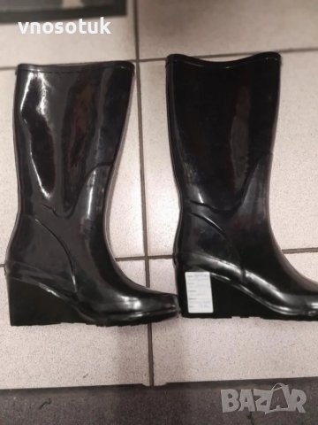 Дамски гумени ботуши на платформа № 36, снимка 2 - Дамски ботуши - 49111318