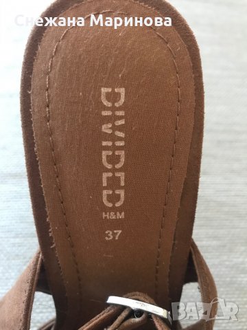 Сандали с ток, снимка 5 - Сандали - 29328036