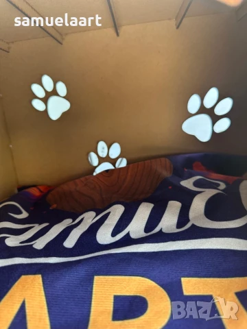 Дървена къщи за котки, снимка 3 - За котки - 50927891