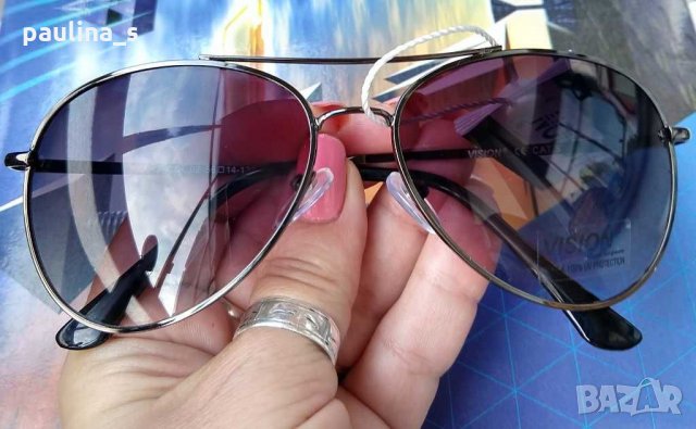 Слънчеви очила - Авиаторски - "Vision"® Milano group / cat 3, снимка 8 - Слънчеви и диоптрични очила - 29576223