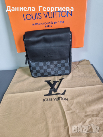 Мъжка чанта Louise Vuitton , снимка 5 - Чанти - 44665110
