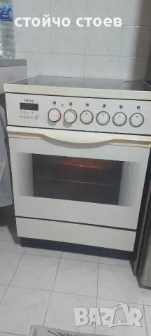 Готварска печка с керамични котлони, снимка 2 - Печки, фурни - 47819298