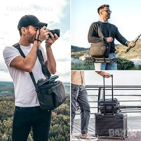 Нова PGYTECH OneMo Sling  Водоустойчива Чанта за Фотоапарат 11L-13.5L DSLR , снимка 2 - Чанти, стативи, аксесоари - 42878394
