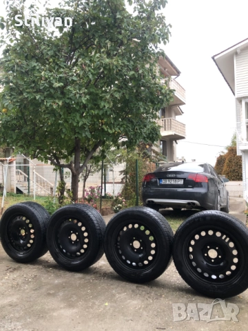 4 броя джанти със зимни гуми 255/55R17 7jx17 5x115