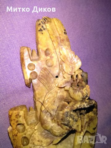 Скулптура от самороден материал 500грама 180х95х40мм, снимка 8 - Декорация за дома - 29754162