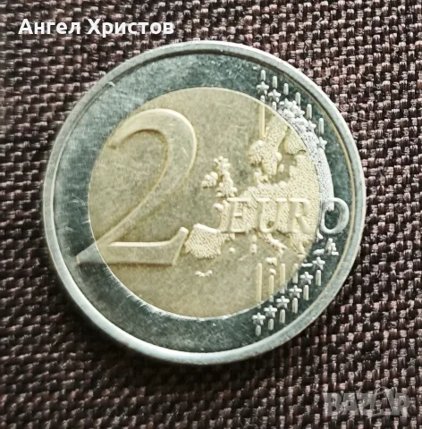 Монета от 2 Евро - Картата на Хърватия, снимка 2 - Нумизматика и бонистика - 56374604