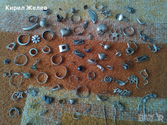 100 грама сребърни накити за поправка за реставрация за части или за материал 50641, снимка 2 - Колиета, медальони, синджири - 50241442