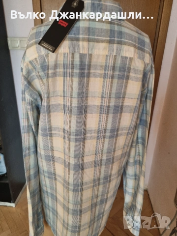 Мъжка риза Levis, размер L, нова с етикет, снимка 7 - Ризи - 53231378