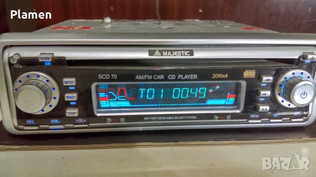 CD плейър Majestic за кола, снимка 6 - Радиокасетофони, транзистори - 38290242
