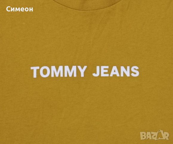 Tommy Jeans оригинална тениска XS памучна фланелка, снимка 4 - Тениски - 42096483