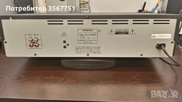 ДВУКАСЕТЪЧЕН ДЕК ONKYO TA-RW20, снимка 4 - Декове - 49323682