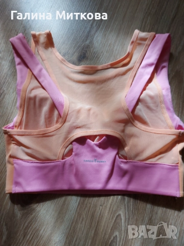 Дамско бюстие "Cardio bunny", снимка 2 - Спортни екипи - 52019773