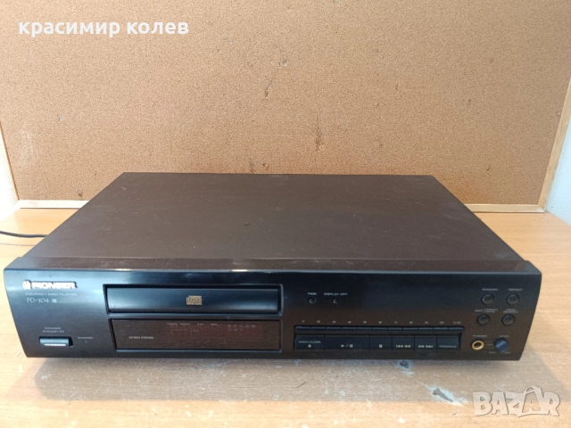 cd плеър "PIONEER PD-104", снимка 8 - Ресийвъри, усилватели, смесителни пултове - 51740104
