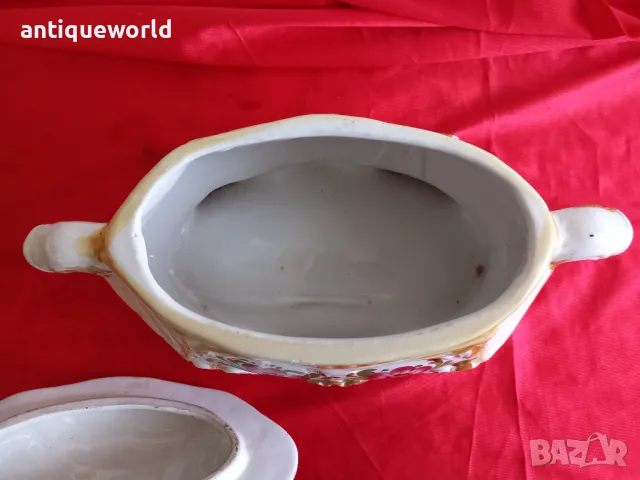 Bassano ,Италиански Порцеланов Съд , Терин, Басано, снимка 4 - Антикварни и старинни предмети - 47964495