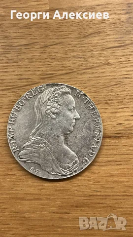 Талер Мария Тереза 1780