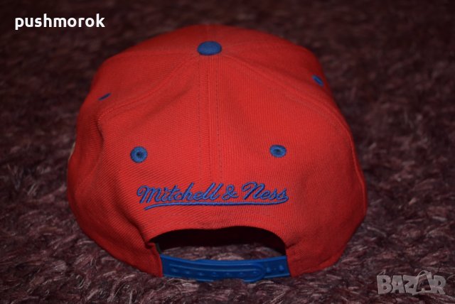 WASHINGTON BULLETS Snapback Red Blue NBA Wool Cap Hat, снимка 4 - Шапки - 37108218