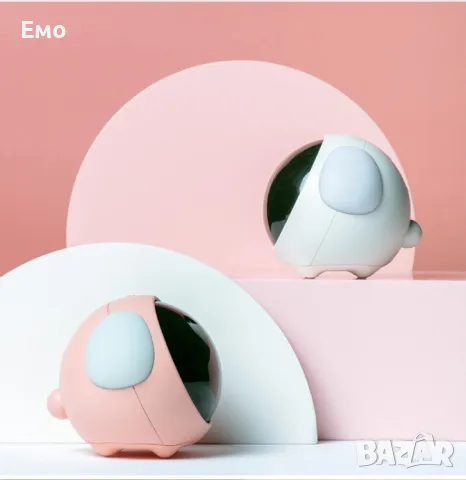 Емоджи часовник-аларма с голям цифров дисплей, снимка 13 - Друга електроника - 48410424