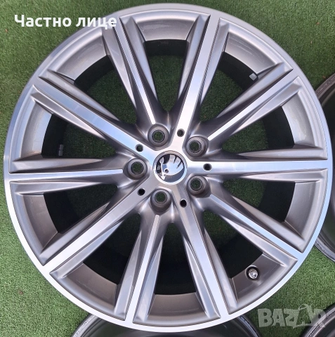 Продавам 4бр 18-ки джанти за Шкода Супърб, Кодиак,Еняк, снимка 3 - Гуми и джанти - 54128258