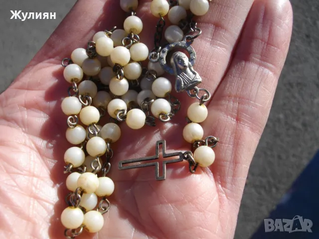 СТАРА МОЛИТВЕНА БРОЕНИЦА , снимка 5 - Антикварни и старинни предмети - 48388976