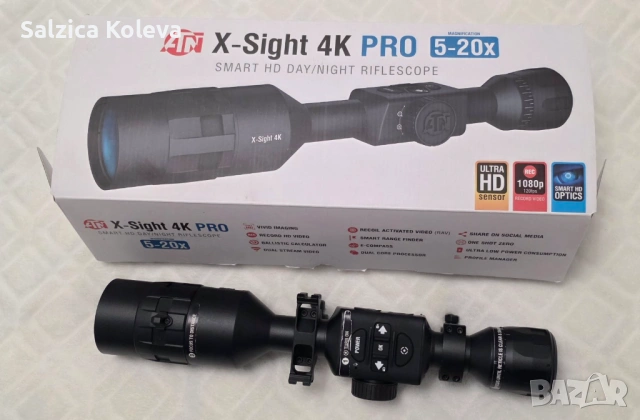 ATN X-Singht 4K PRO 5-20x, снимка 2 - Оборудване и аксесоари за оръжия - 53077569