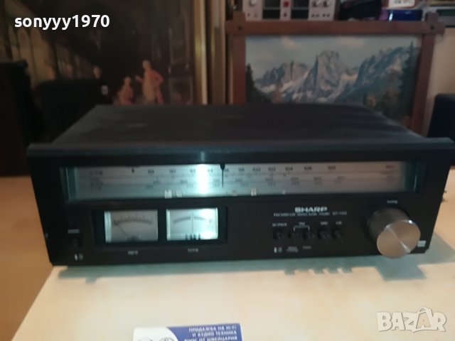 SHARP ST-1122H STEREO TUNER MADE IN JAPAN-ВНОС SWISS 2703231739, снимка 9 - Ресийвъри, усилватели, смесителни пултове - 40156215