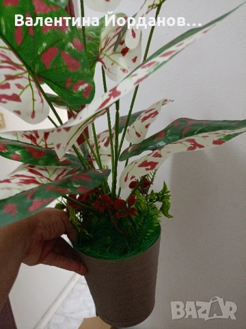 изкуствени цветя в кашпи , снимка 5 - Изкуствени цветя - 50848537