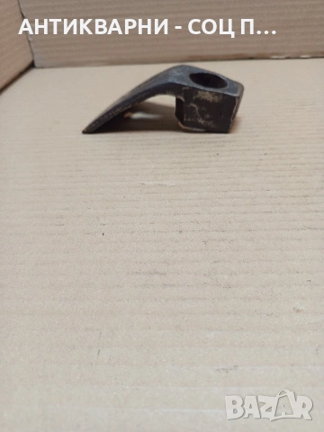Соц Стара Голяма Масивна Кована Тесла 0.750кг. НОМЕР 1311., снимка 4 - Антикварни и старинни предмети - 53892165