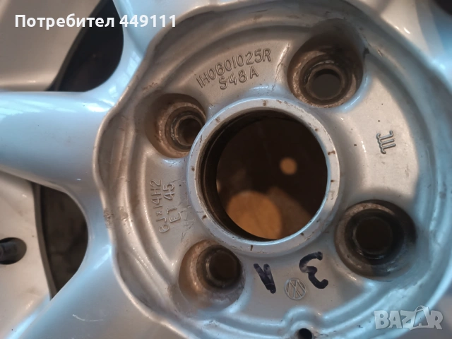 джанти за Фолксваген VW Polo 14' 4х100, снимка 7 - Гуми и джанти - 53056017