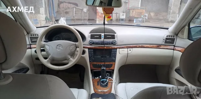 2003 Mercedes-Benz Е270 2.7 cdi-177cc-elegance-automat-БАРТЕР, снимка 4 - Автомобили и джипове - 56549528
