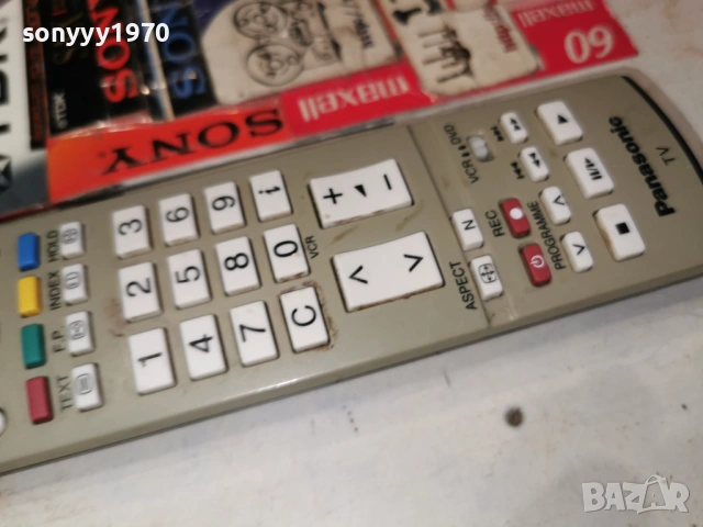 PANASONIC TV DVD VTR REMOTE 2804262120M, снимка 10 - Дистанционни - 54347168