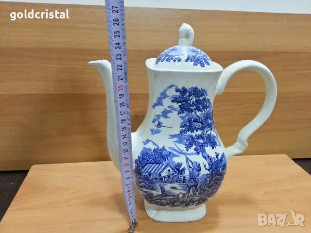 английски порцелан чайник , снимка 2 - Антикварни и старинни предмети - 49777237