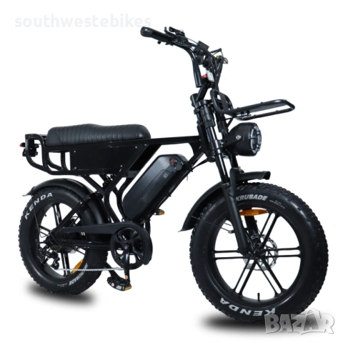 Електрически велосипед X90 500W, снимка 4 - Велосипеди - 53276233